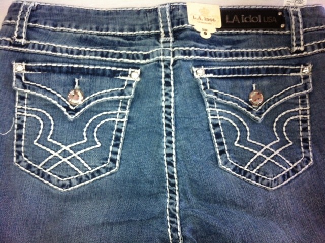 plus size jeans with bling