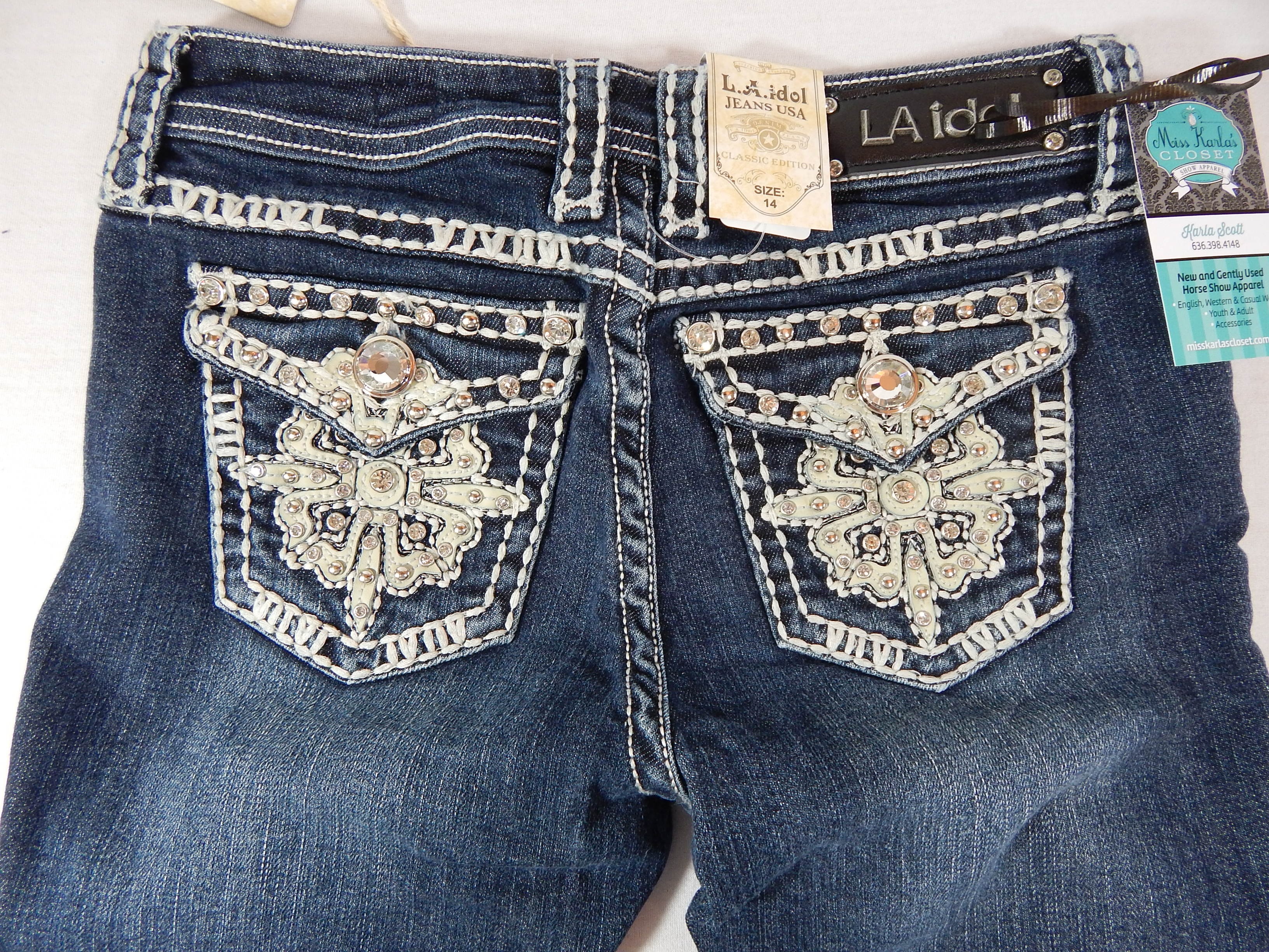 plus size cowgirl jeans with bling